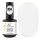 Top for gel polish NailApex Milky Shake Top milky, 15 g