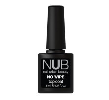 Топ для гель-лаку NUB Nail Urban Beauty No Wipe Top Coat 8 мл