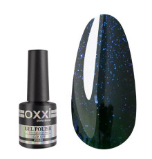 Top for gel polish Oxxi COSMO Top #03 with small shimmer, with liquid, 10 ml