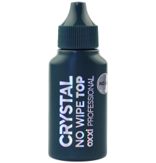 Top for gel polish Oxxi CRYSTAL No Wipe Top without LSH 30 ml
