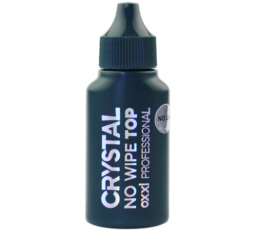 Top for gel polish Oxxi CRYSTAL No Wipe Top without LSH 30 ml