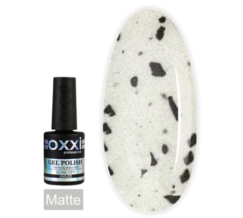 Top for gel polish Oxxi Twist Matte Top No. 02 without LSH 10 ml