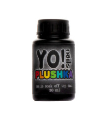Топ для гель-лака YO nails Plushka матовый,30 мл