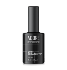 Топ для гель-лака сверхпрочный ADORE Stop Scratch Top без ЛЖ, 15 мл