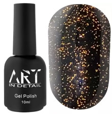 Топ для гель-лаку світловідбиваючий ART Top Flash Gold, 10 мл