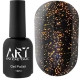 Top for reflective gel polish ART Top Flash Gold, 10 ml