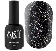 Top for reflective gel polish ART Top Flash Silver, 10 ml