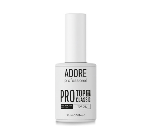 ADORE Classic Top NO UV Pro Nail Top without filters, 15 ml