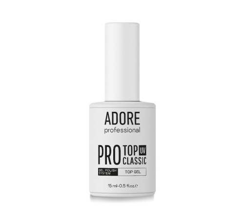 ADORE Classic Top UV Pro Nail Top with Filters, 15 ml