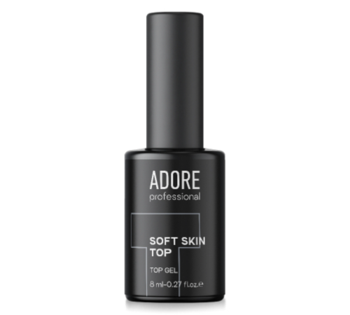 Top for nails ADORE Soft Skin Top, matte, without a sticky layer, 8 ml