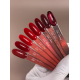 Топ для нігтів BIBLIOTEKA Color Top Vitrage Red, вітражний червоний, 10 мл