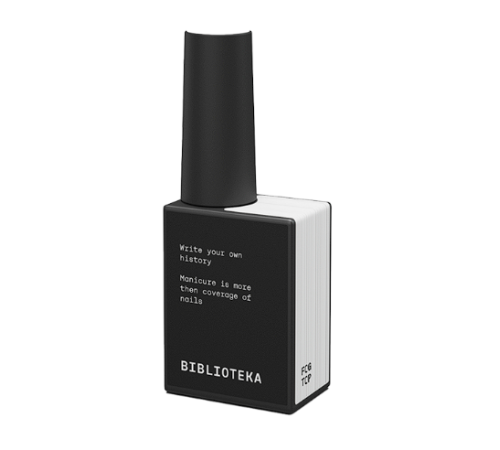 BIBLIOTEKA FOG Top nail polish, matte, 10 ml