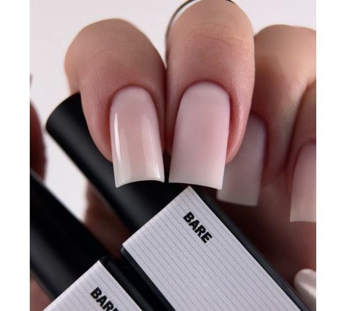 BIBLIOTEKA Gloss Cover top for nails No. 04 Bare, natural, 10 ml