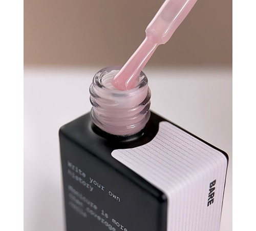 BIBLIOTEKA Gloss Cover top for nails No. 04 Bare, natural, 10 ml