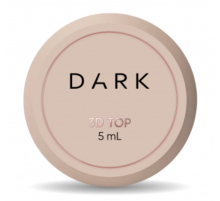 Топ для нігтів DARK 3D Top, для дизайнів, 5 г