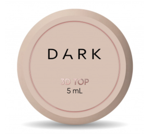 DARK 3D Top Nail Top, for designs, 5 g