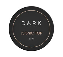 DARK Iconic top nail polish, with filters, 30 ml