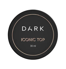 DARK Iconic top nail polish, with filters, 30 ml