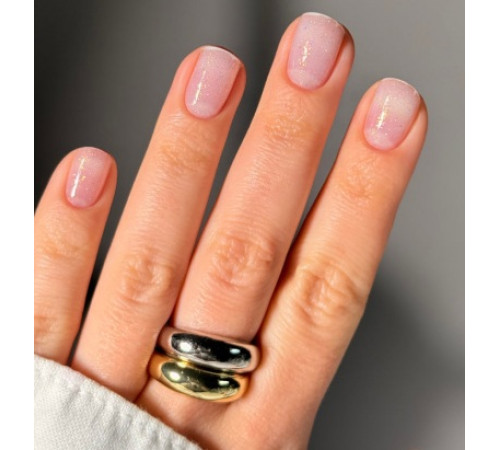 DARK Shine Top No. 03, transparent with micro glitter, 10 ml