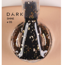 Top for nails DARK Shine Top No. 05, gold, 10 ml