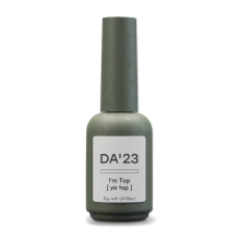 Nail top DA_23 Top medium no UV, without sticky layer, without filters, 14 ml