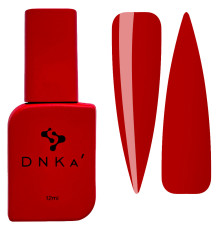 Топ для ногтей DNKA Cover Top №001 Amsterdam, красный, 12 мл