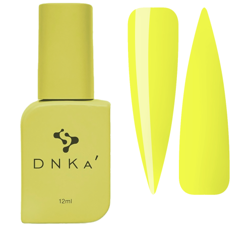 Nail top DNKA Cover Top #002 Valencia, yellow, 12 ml