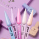 Nail top DNKA Cover Top No. 008 Bordo, pastel peach, 12 ml