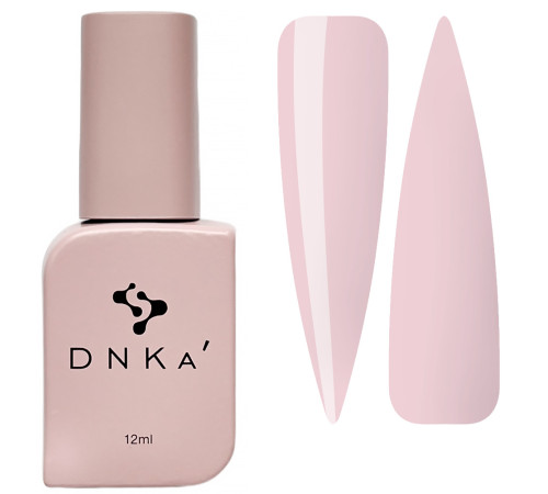 Nail top DNKA Cover Top No. 008 Bordo, pastel peach, 12 ml