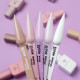 Nail top DNKA Cover Top #016 Sofia, pink with shimmer, 12 ml