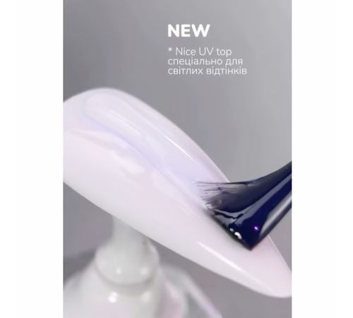Easy Nice Top UV nail top coat, with filters, without sticky layer, 60 ml