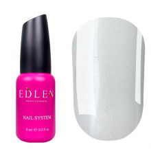 Nail top Edlen Crystal top no wipe UV, with shimmer, 9 ml