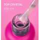 Nail top Edlen Crystal top no wipe UV, with shimmer, 9 ml