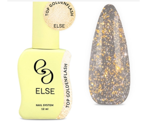 Else Goldenflash nail top coat, 12 ml