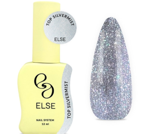 Else Silvermist Nail Top Coat, 12 ml