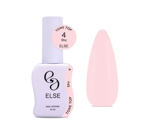 Else Tone top nail polish No. 04 Shy, pastel, 12 ml