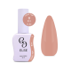 Else Tone top nail polish No. 09 Bare, dark nude, 12 ml