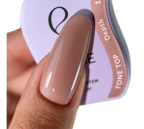 Else Tone top nail polish No. 10 Depth, caramel, 12 ml