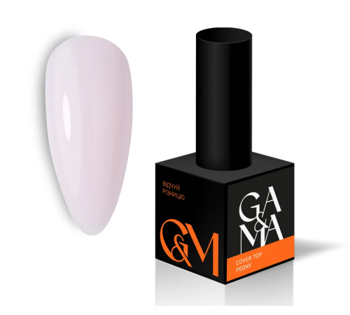 Топ для нігтів GaMa Cover Top Peony, 10 мл