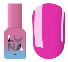 Топ для нігтів Luna Top Glass №12, малиновий, 13 мл