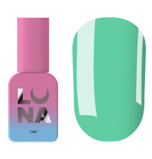 Топ для нігтів Luna Top Glass №14, лазурний, 13 мл