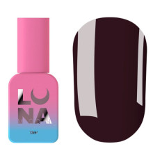 Топ для нігтів Luna Top Glass №24, вітраж, коричневий, 13 мл