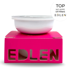 Топ для нігтів Refill Edlen No Wipe top UV Filters з фільтрами, 30 мл