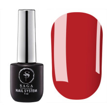 Saga GLASS Top Nail Top No. 05, stained glass red, 10 ml
