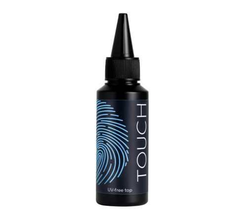 Nail top coat Touch Top UV-free, without filters, 60 ml