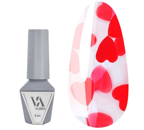 Valeri Top Nail Polish Love is Red, 6 ml