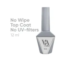 Топ для нігтів Valeri Top Non Wipe no UV, без фільтрів, 12 мл