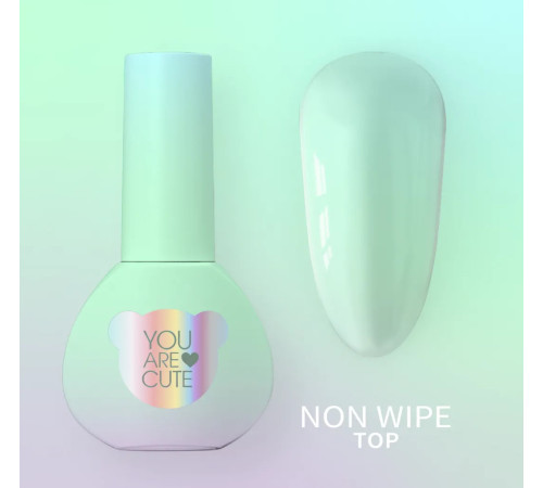 YouAreCute Top Non Wipe Nail Top without sticky layer, 5 ml