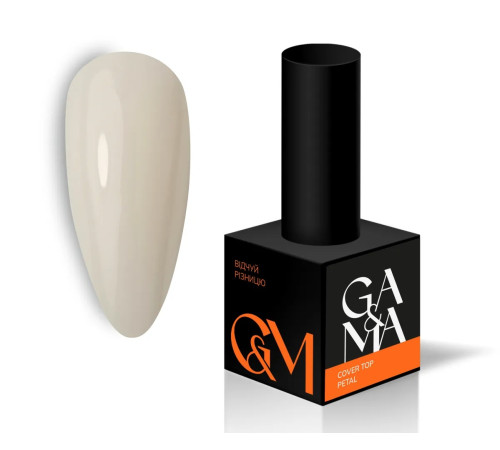 Camouflage top GaMa Cover top Petal, condensed milk, with UV filter, 10 ml