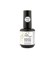 Top rubber for gel nail polish NailApex Thick UV Top Gel with UV with LSH 15 ml